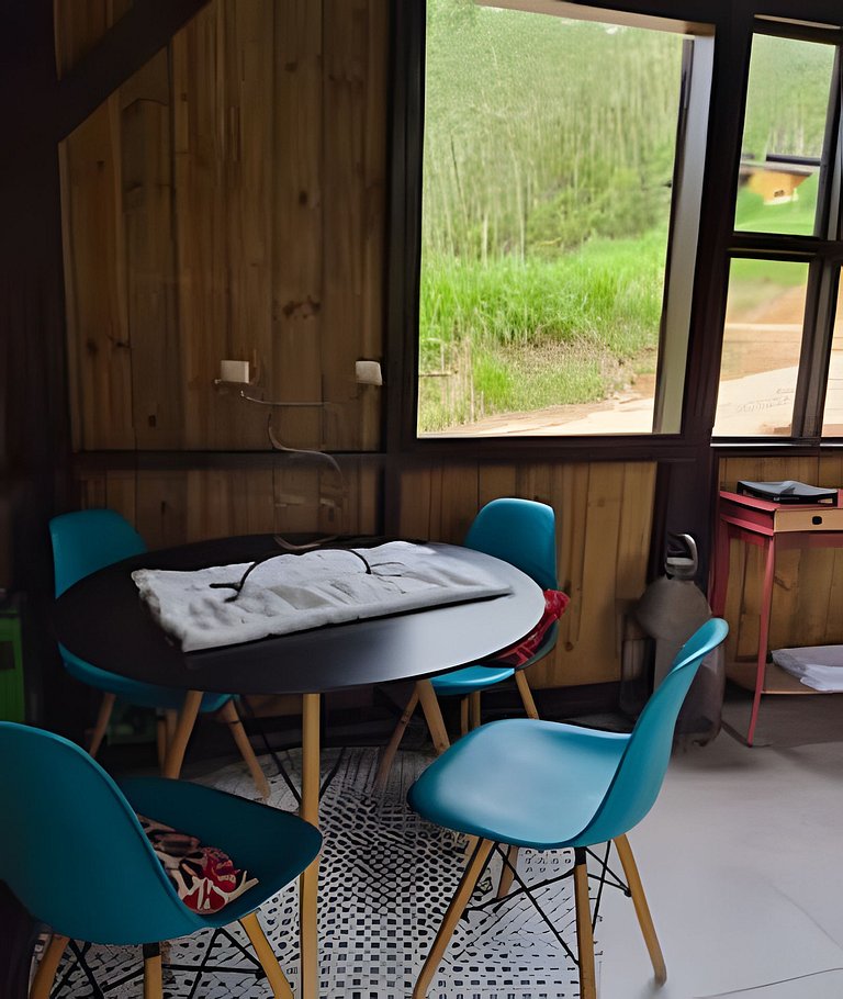 Chalé Alce Negro - Rural Cottage - Serra do Mar