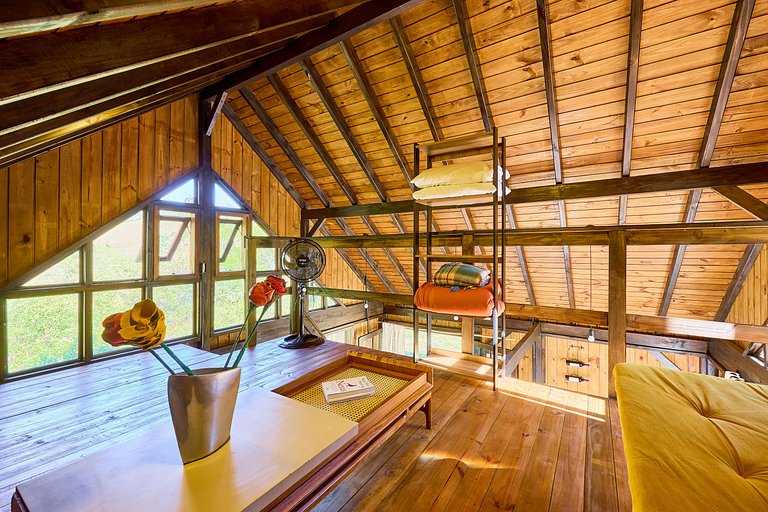 Chalé Alce Negro - Rural Cottage - Serra do Mar
