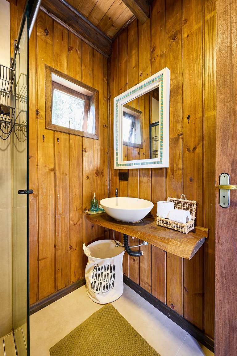 Chalé Alce Negro - Rural Cottage - Serra do Mar