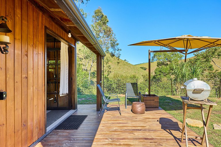 Chalé Alce Negro - Rural Cottage - Serra do Mar