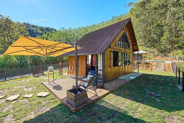 Chalé Alce Negro - Rural Cottage - Serra do Mar