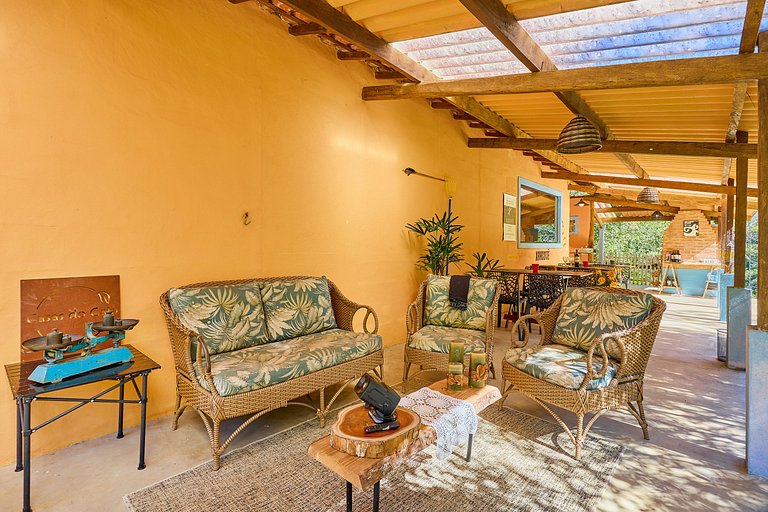 Chalé Alce Negro - Rural Cottage - Serra do Mar