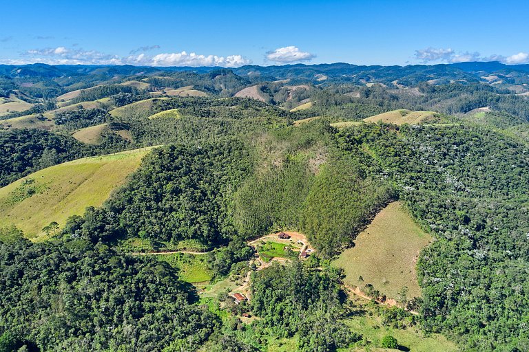 Chalé Alce Negro - Rural Cottage - Serra do Mar
